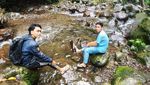 Trekking Seru dan Menantang Menuju Curug Lawe di Semarang