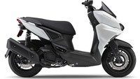 Motor ini memiliki tampang agresif seperti Yamaha NVX atau Aerox, tapi dengan desain dek rata yang fungsional. Motor ini dibanderol sekitar 407 ribu yen atau setara Rp 43 jutaan. Foto: Dok. Yamaha