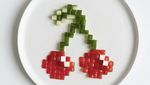 10 Food Art Estetik Buatan Seniman Prancis, Ada Seni Piksel!