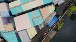 Melihat dari Atas Kampung Warna-warni Eks Korban Kebakaran Jaktim