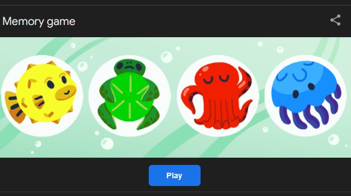 Kalian udah pernah coba main game memori Google belum? Ternyata seru banget lho. Cobain deh detikers, soalnya lumayan banget buat meningkatkan daya ingat.