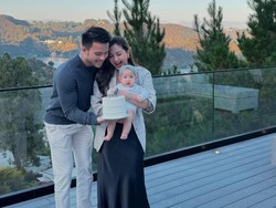 8 Foto Jessica Mila Rayakan Ultah Suami di Amerika, Sederhana Bareng Anak