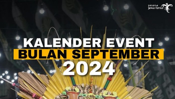 Kalender event bulan September 2024.