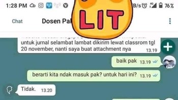 Jadi yang bener gimana nih, Pak? Foto: X/kekocakandunia