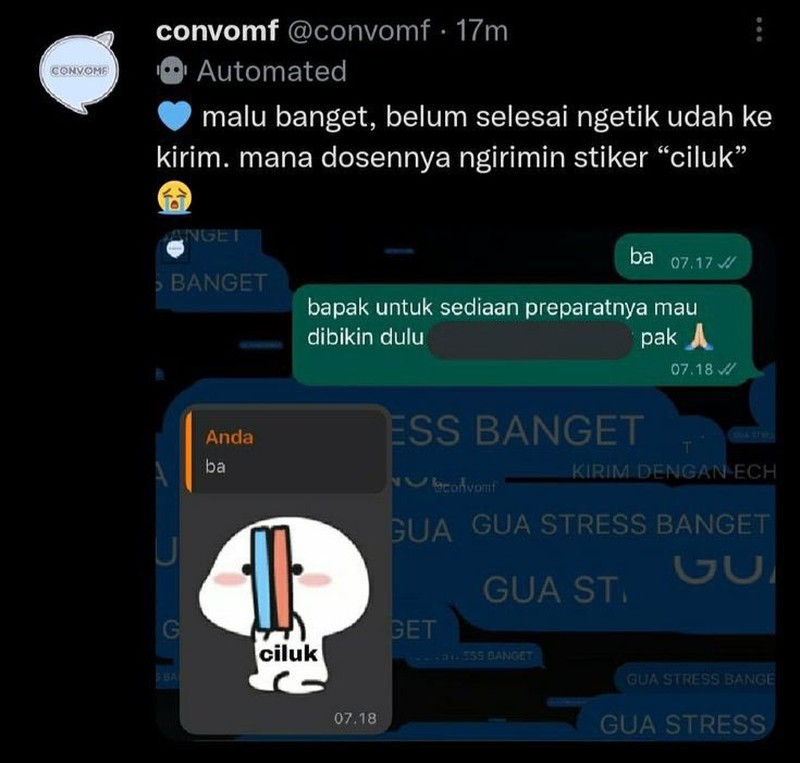 Kelakuan kocak mahasiswa dan dosen berikut ini bikin nyengir bacanya. Yang mau share pengalaman lucu, boleh tulis di kolom komentar, ya!