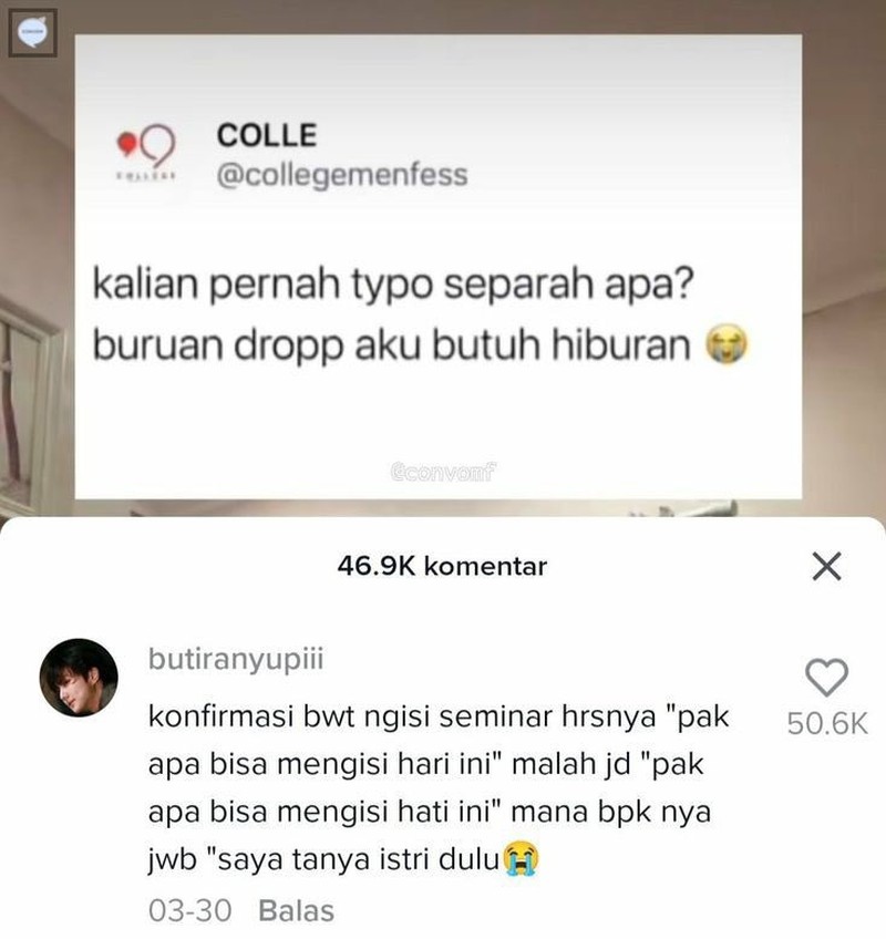 Kelakuan kocak mahasiswa dan dosen berikut ini bikin nyengir bacanya. Yang mau share pengalaman lucu, boleh tulis di kolom komentar, ya!