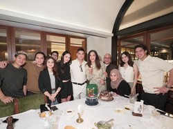 Foto Maia Estianty & Calon Mantu di Ultah Al Ghazali, Good Looking Semua