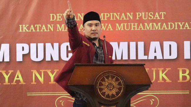 Ketua Umum DPP Ikatan Mahasiswa Muhammadiyah, Riyan Betra