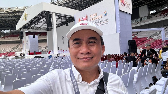 Ketua Umum Jaringan Kemandirian (JAMAN) Iwan Dwi Laksono, yang turut jadi panitia kedatangan Paus Fransiskus ke Indonesia (dok. ist)