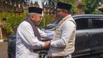 Momen Ridwan Kamil Temui Fauzi Bowo di Setu Babakan