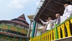 Momen Ridwan Kamil Temui Fauzi Bowo di Setu Babakan