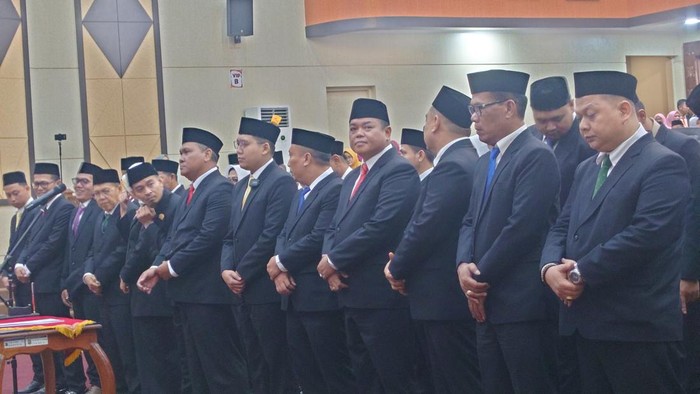 Pelantikan DPRD Cilegon (M Iqbal/detikcom)