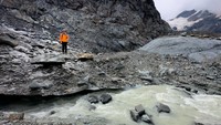Gletser di Swiss terus mengalami pencairan dari tahun ke tahun.