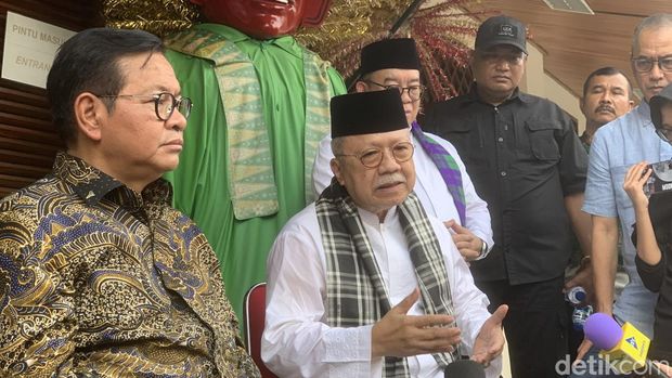 Pramono Anung dan Fauzi Bowo atau Foke (Taufiq/detikcom)
