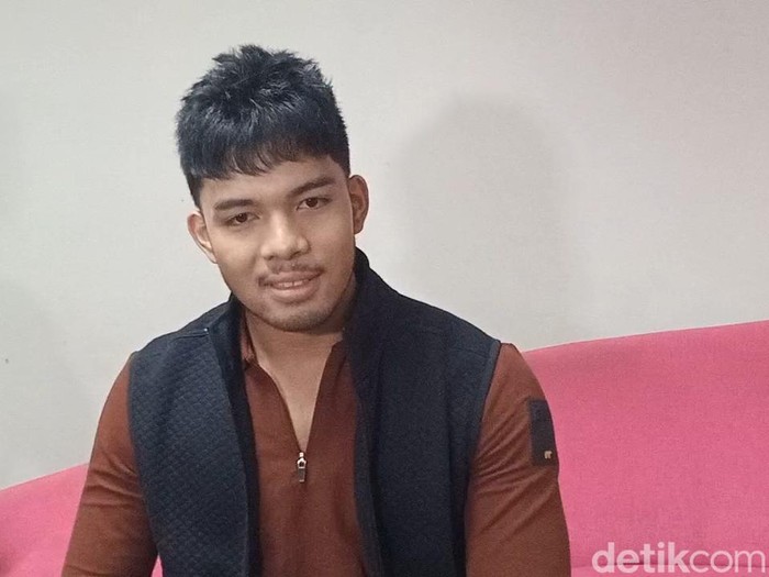 Saaih Halilintar saat ditemui di kawasan Transmedia.