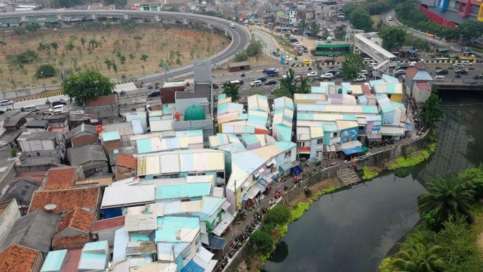Tampak Atas Kampung Gembira Gembrong
