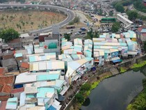 Melihat Keindahan Kampung Gembira Gembrong dari Kamera Drone