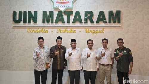 UIN Mataram terakreditasi unggul, Selasa (3/9/2024). (Helmy Akbar / detikBali)