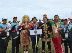 Selamat! Atlet Paramotor Rachel Sumbang Emas Pertama DIY di PON 2024
