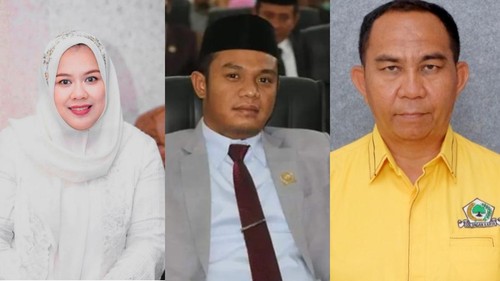Diah Citra Pravitasari, Ibnu Hajar dan Mus Mulyadi, tiga nama yang diusulkan DPD II Golkar Kabupaten Bima, sebagai calon Ketua DPRD periode 2024-2029.