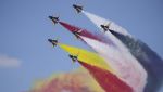 Atraksi Jet Tempur J-10 China Meriahkan Pameran Udara Internasional Mesir
