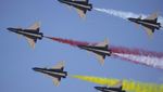 Atraksi Jet Tempur J-10 China Meriahkan Pameran Udara Internasional Mesir