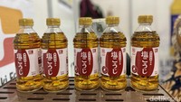 Ada juga booth Hanamaruki Food dari Jepang yang menawarkan bumbu makanan dengan cita rasa umami. Masuk ke pasar Indonesia, prosesnya telah sesuai dengan standar MUI. Foto: detikcom/Riska Fitria