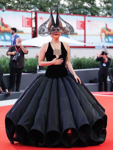 VENICE, ITALY - SEPTEMBER 04: Lady Gaga attends the 