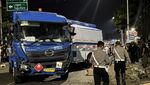 Begini Kondisi Truk Tangki Usai Kecelakaan Maut di Jakut