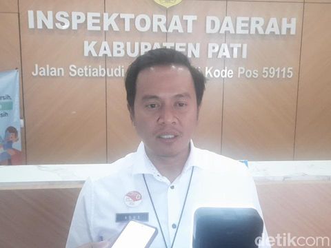 Inspektur Daerah Kabupaten Pati, Agus Eko Wibowo, di kantornya, Kamis (5/9/2024).
