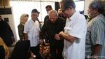JK, Anies dan Bahlil Melayat Faisal Basri