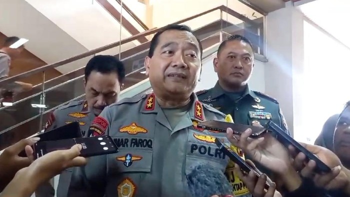 Kapolda NTB Irjen Raden Umar Faroq di Mataram Kamis (5/9/2024). Umar menyampaikan 3.000 polisi akan mengamankan MotoGP Mandalika 2024.