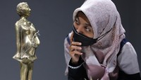 Sebanyak 14 karya seni rupa yang dibuat oleh 10 perupa itu dipamerkan sampai 11 September 2024.  