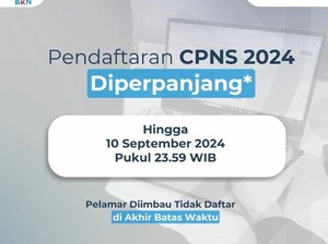 Pendaftaran CPNS 2024 Diperpanjang! Pelamar Diimbau Jangan Lakukan Ini