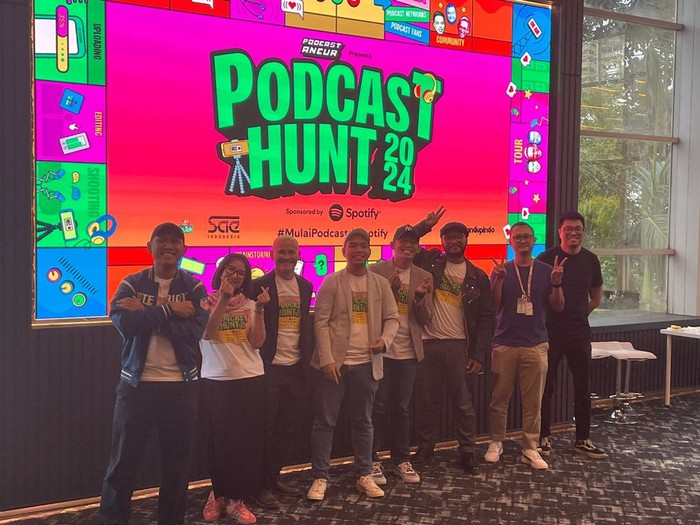 Podcast Ancur gelar acara Podcast Hunt 2024 yang sempat tertunda 2 tahun lalu.