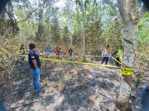 Tragis! Nenek di Sumsel Tewas Terpanggang di Kebun Karet