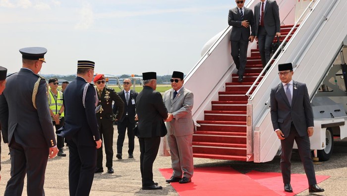Prabowo Bertolak ke Brunei