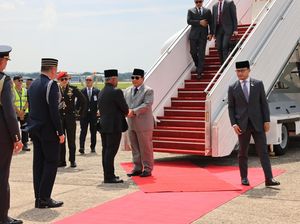 Bertolak ke Brunei, Prabowo Akan Temui Sultan Hassanal Bolkiah