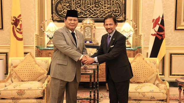 Prabowo dan Sultan Brunei (dok. Kemhan)