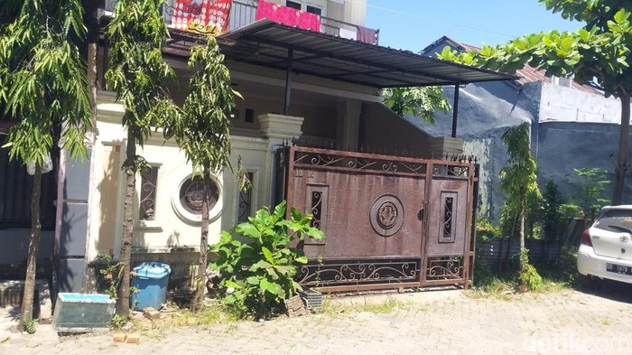 Rumah Ketua Bappilu Gerindra Sulsel Harmansyah.