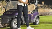 Saaih akan bertanding untuk cabang olahraga Golf. ...Dia dedikasinya tuh, misalnya pulang syuting nih jam 10 malam, itu jam 11, 12, jam 1 dia masih latihan terus, kata Fateh selaku adiknya. Foto: Instagram/saaihhalilintar