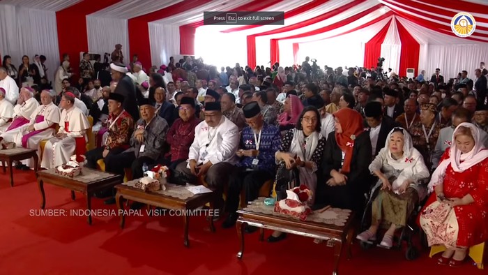 Sejumlah tokoh hadiri dialog bersama Paus Fransiskus