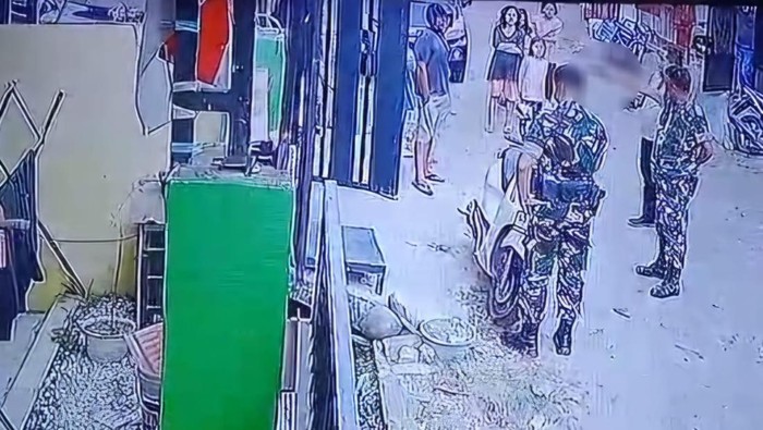 Viral oknum TNI acungkan senjata ke Ketua Bappilu Gerindra Sulsel Harmansyah.