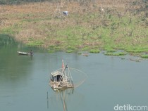Imbas Kemarau di Sungai Citarum