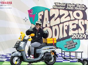 Ragam Lifestyle Modifikasi Fazzio Modifest Pukau Anak Muda di Bekasi