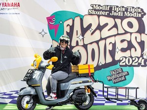Ragam Lifestyle Modifikasi Fazzio Modifest Pukau Anak Muda di Bekasi