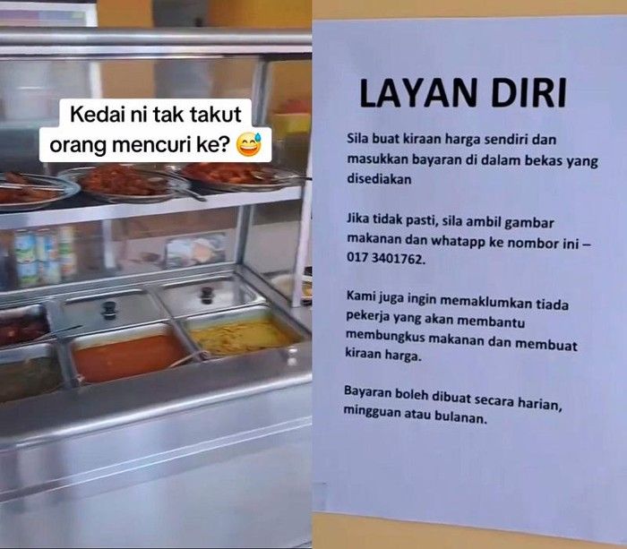 5 Aksi Penjual Makanan Baik Hati yang Tak Takut Rugi