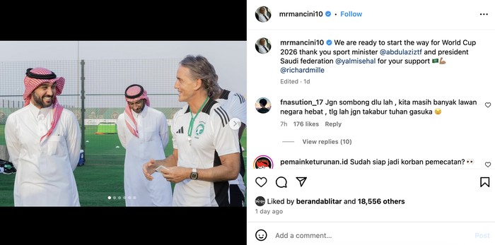 Akun Roberto Mancini