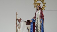 Paus Fransiskus memiliki nama asli Jorge Mario Bergoglio. Pria kelahiran Argentina ini didapuk sebagai pemimpin tertinggi umat Katolik sejak 2013. (AP Photo/Achmad Ibrahim)