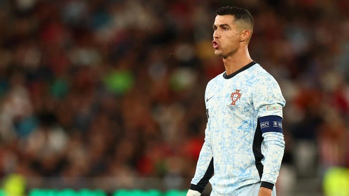 Soccer Football - Nations League - League A - Group 1 - Portugal v Croatia - Estadio da Luz, Lisbon, Portugal - September 5, 2024 Portugals Cristiano Ronaldo in action REUTERS/Pedro Nunes